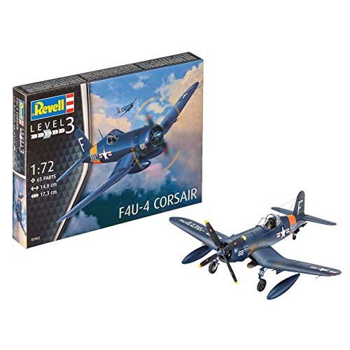 Germany Level 1/72 F4U-4 Corsair Plastic Model