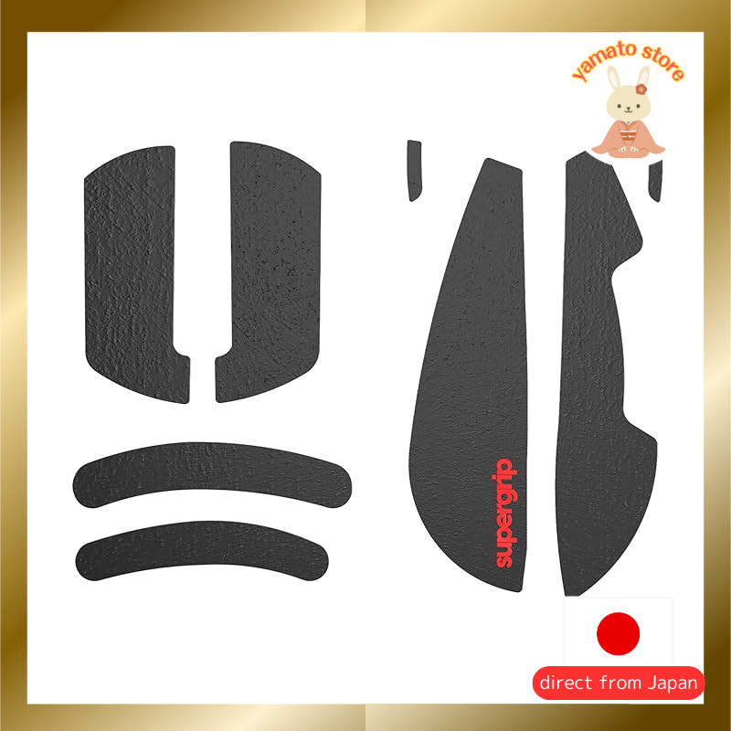 Pulsar Gaming Gears Supergrip Vaxee xe Pre-cut Anti-slip Gaming Mouse Grip Tape Extremely Thin Domes