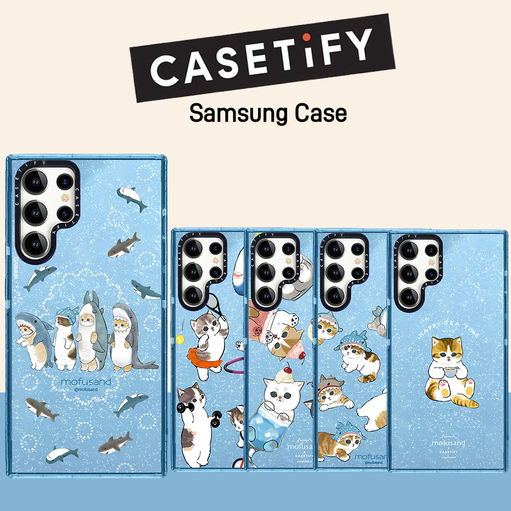 Glitter Mofusand ขนมหวานแมว Samsung สําหรับ Samsung Galaxy S25Ultra S25Plus S25 S24 S23 S22Ultra S24