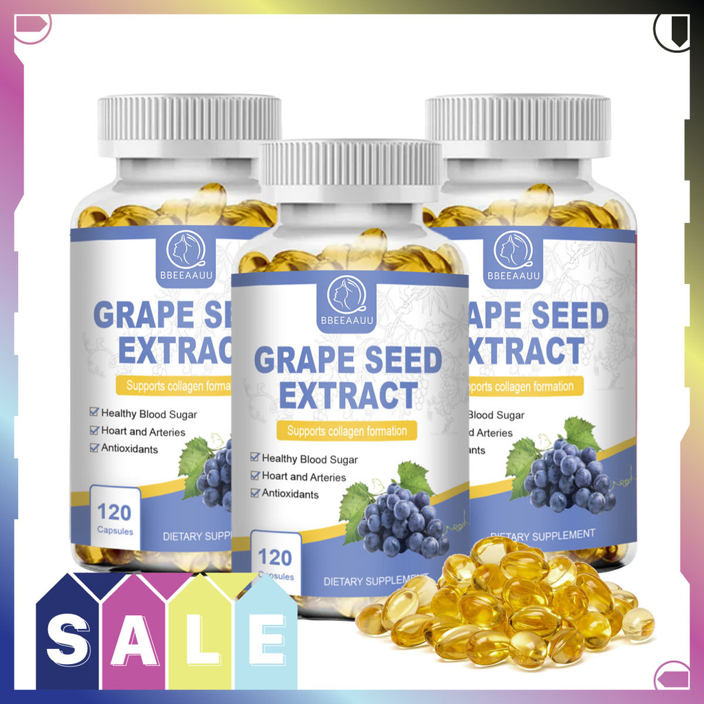 BBEEAAUU Grape Seed Extract 150 mg 75% Polyphenols