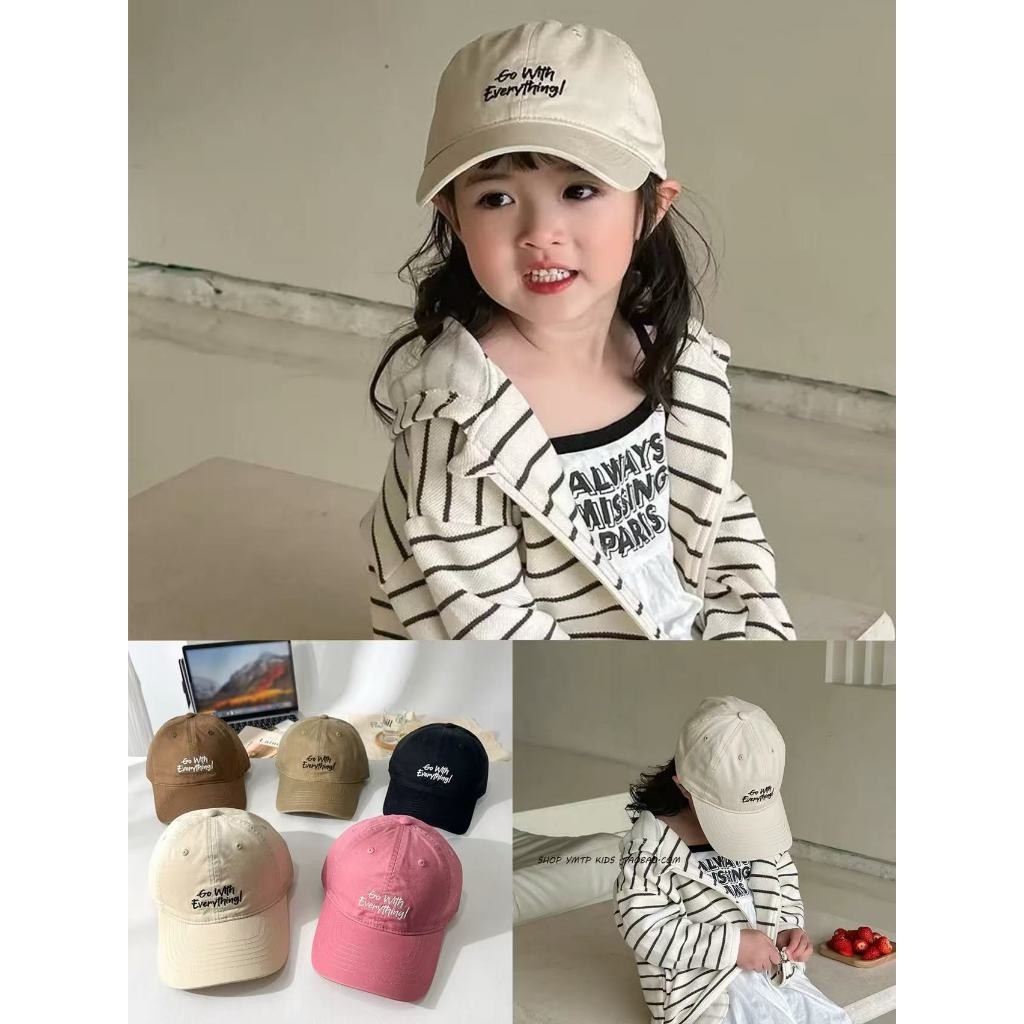 หมวแก็ปเด็กโต หมวกเบสบอลของเเด็กชายหญิง