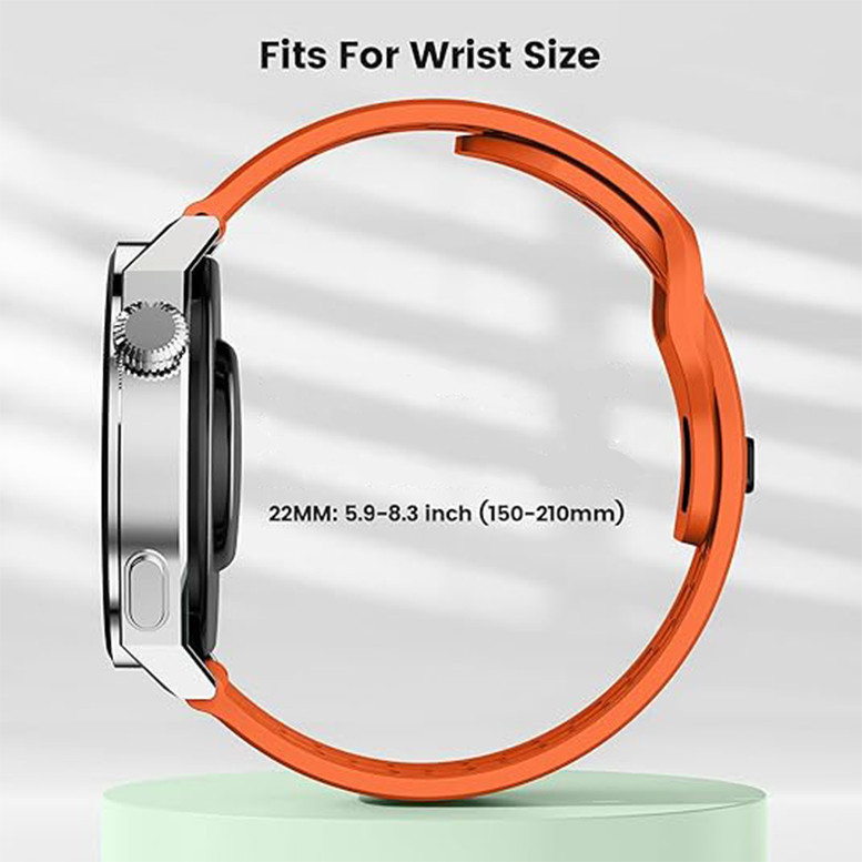 For Amazfit Active 2 สมาร์ทนาฬิกาซิลิโคนสําหรับ For Amazfit Active 2 SmartWatch สายรัดข้อมือกีฬาสร้อยข้อมือซิลิโคน Watchband Accessorie