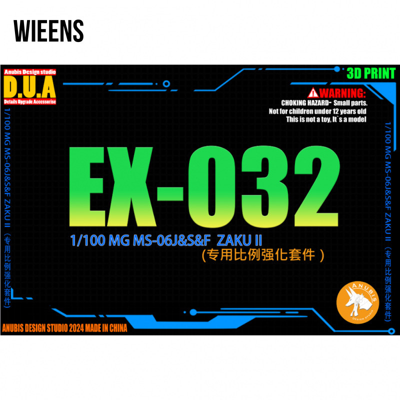 ชิ้นส่วนพิมพ์คุณภาพสูงสำหรับ MS-06S ตัวละคร Zaku 2.0 สีเขียว Zaku/mg MS-06J J Zaku 2.0 สีแดง Zaku ไม