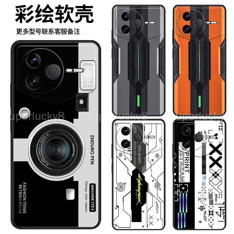 ฟรีฟิล์มด้านหลัง Xiaomi poco f7 Ultra poco f7 Pro เคสโทรศัพท์ poco f7 เคสป้องกันใหม่ Creative Simple