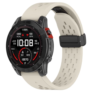 สายนาฬิกาข้อมือ ซิลิโคนนิ่ม ระบายอากาศ สําหรับ Garmin Fenix 7 6 5 Fenix 7X 6X 5X Fenix 7S 6S 5S Approach s60 s62 s70 Instinct2 Quatix 7 pro Forerunner 955 965 935 945