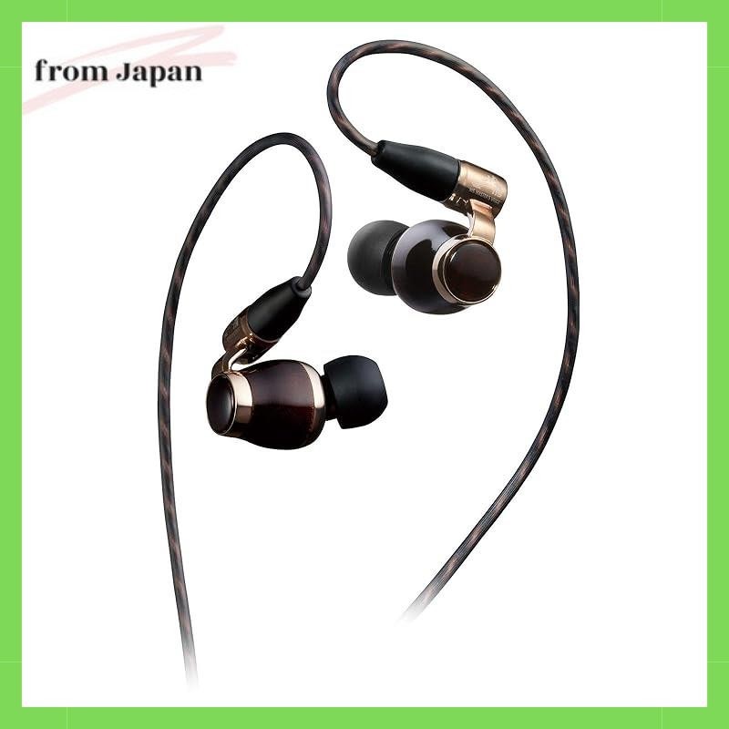 Jvc Kenwood Victor Jvc Ha-Fw10000 Wood Series หูฟังชนิดคลอง พร้อมสาย Re-Cable Hi-Res รองรับเสียง สีด