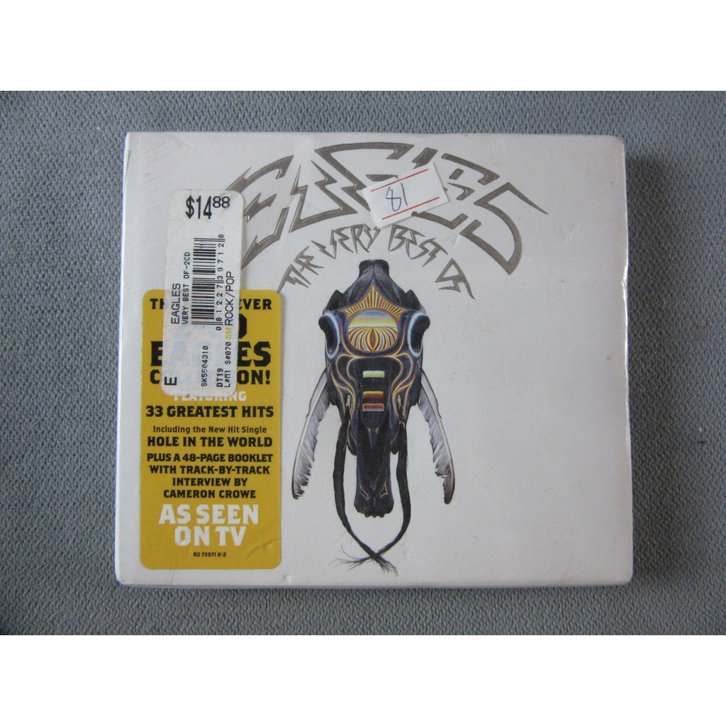 Eagles The Very Best Of 2cd Album [Sealed] Brand New US/GER