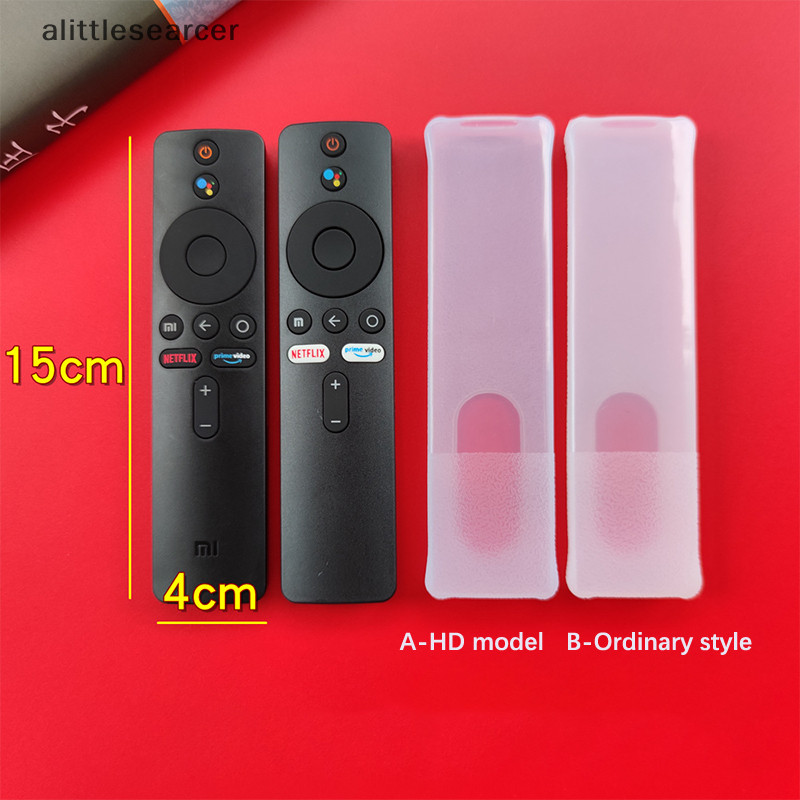 Alittlesearcer เคสรีโมตคอนโทรล ซิลิโคนนิ่ม แบบใส กันฝุ่น กันกระแทก สําหรับ Xiaomi Mi TV 4A 1 ชิ้น