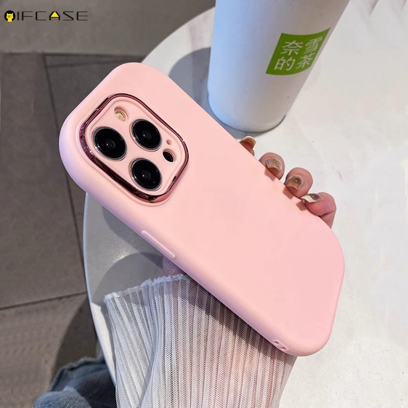 เคสโทรศัพท์มือถือ ซิลิโคนนุ่ม ผิวด้าน ทรงวงรี สีแคนดี้ น่ารัก เรียบง่าย สําหรับ Vivo V30 V29 V27 V20 Pro V23 V21 4G 5G V27e V23e V21s V15