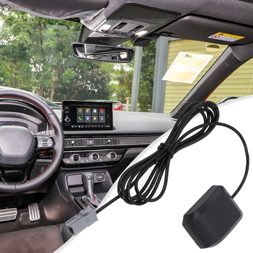 เสาอากาศ GPS สีดํา สําหรับ Honda Alpine Clarion Pioneer - รูปที่ 5