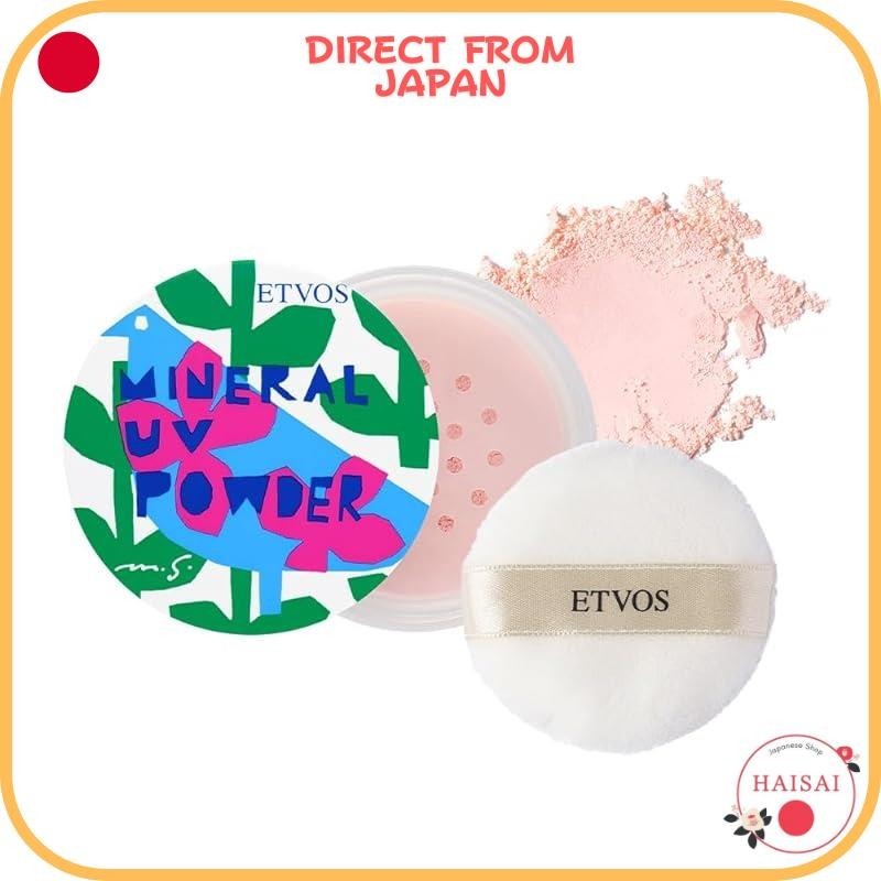 [ Direct From Japan ]Etvos Mineral Uv Powder Spf50 Pa + + + 5G #Sakura สีชมพู
