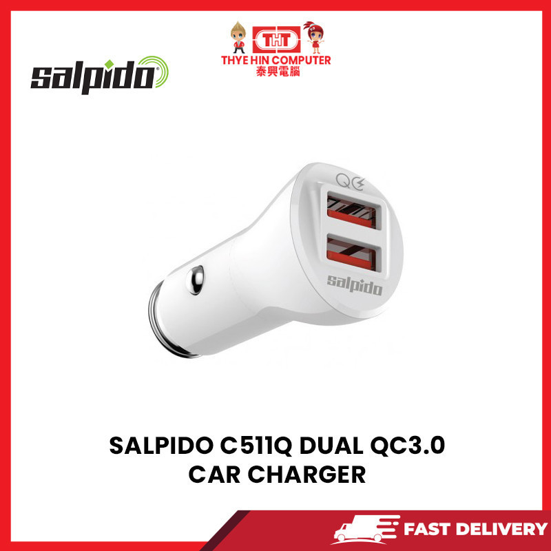 SALPIDO C511Q DUAL QC3.0 ที่ชาร์จแบตในรถ