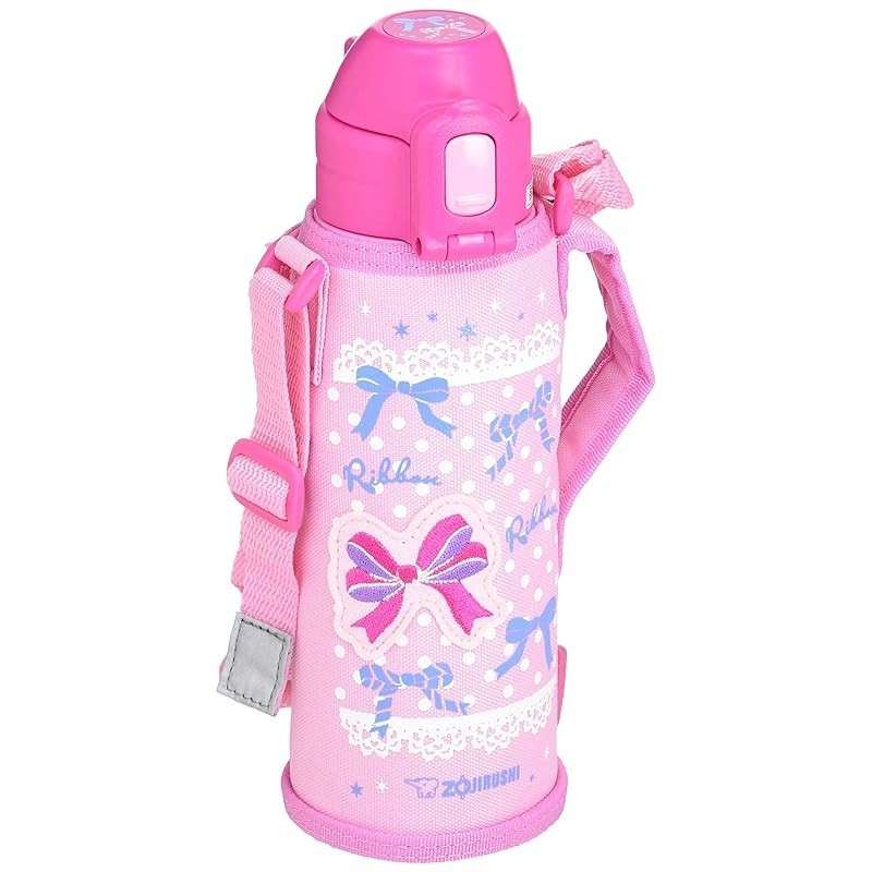 Zojirushi Mahoubin (ZOJIRUSHI) Zojirushi water bottle Straw type Stainless bottle 520ml Pink SD-CB50-PA