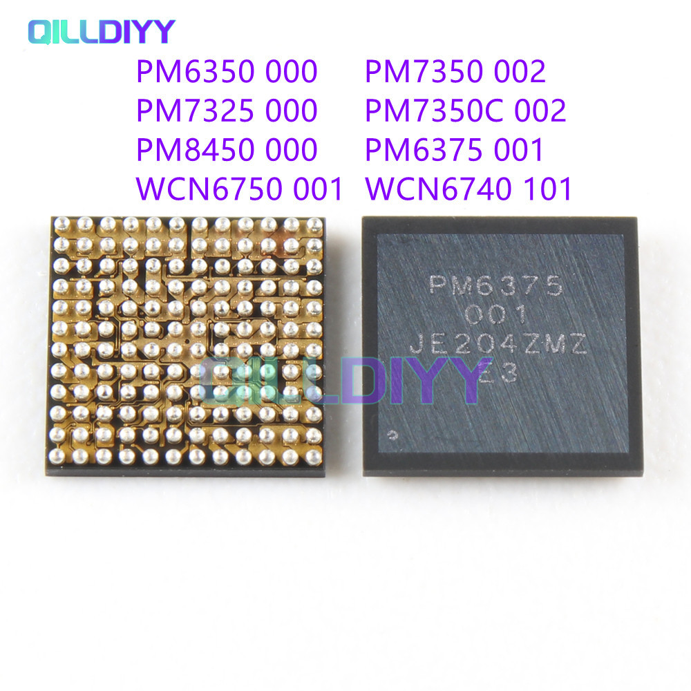 1pcs WCN6740 101 WCN6750 001 PM6350 000 002 PM7350C 002 PM7325 000 PM8450 000 PM6375 001 PMR735A 005 ชิป IC