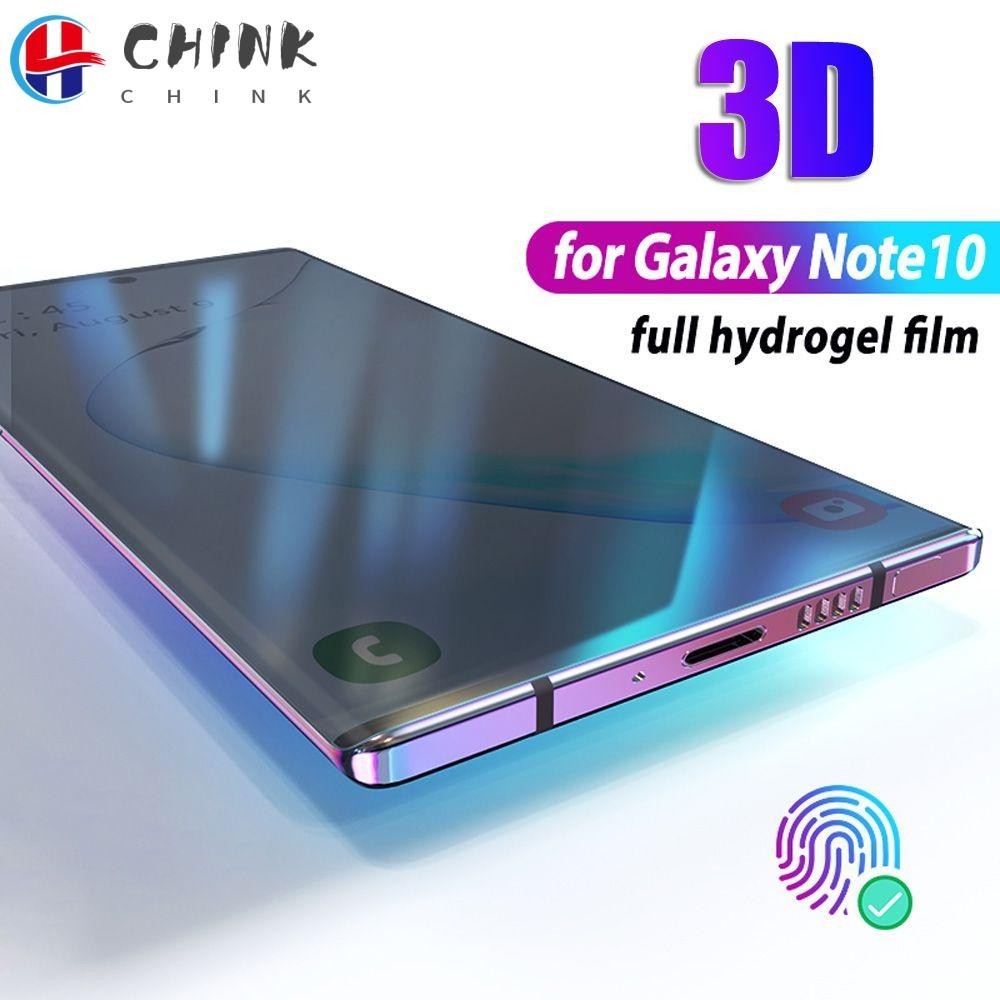 Chink สําหรับ Galaxy Note 10 / 10 + Plus Soft TPU ป ้ องกันหน ้ าจอ