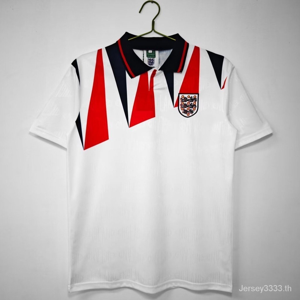 1992 England home classic retro jersey UQQW
