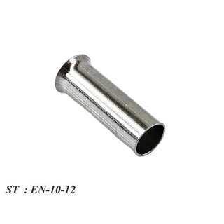 EN-6012 หางปลากลม คอร์ดเอ็น เปลือยไม่มีฉนวน สำหรับสายไฟ 6 Sq.mm (สีดำ 100 ชิ้น) รุ่น EN-6012