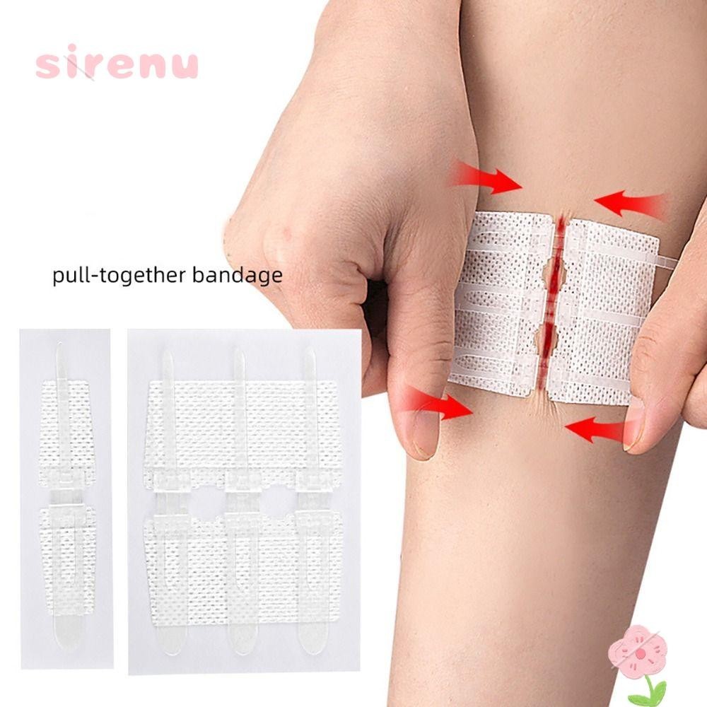 Sirenu Zip Sutures Bandaids, การดูแลบาดแผลโดยไม ่ ต ้ องเย ็ บปิดแผลฉุกเฉิน, First Aid ฉุกเฉินซิป Laceration Repair