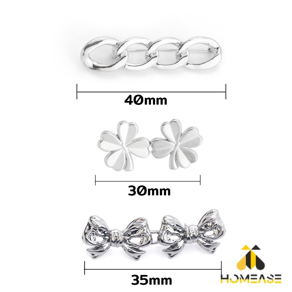 HA ตะขอกางเกง ชุดกระดุมโลหะ ปรับระดับได้ โ Pants button