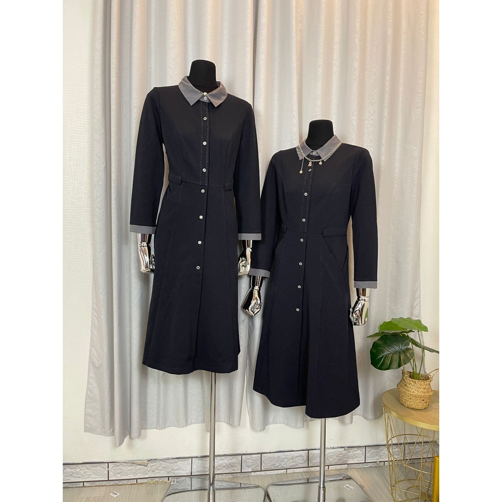 NAVY MAXI DRESS DD-111122.01-E