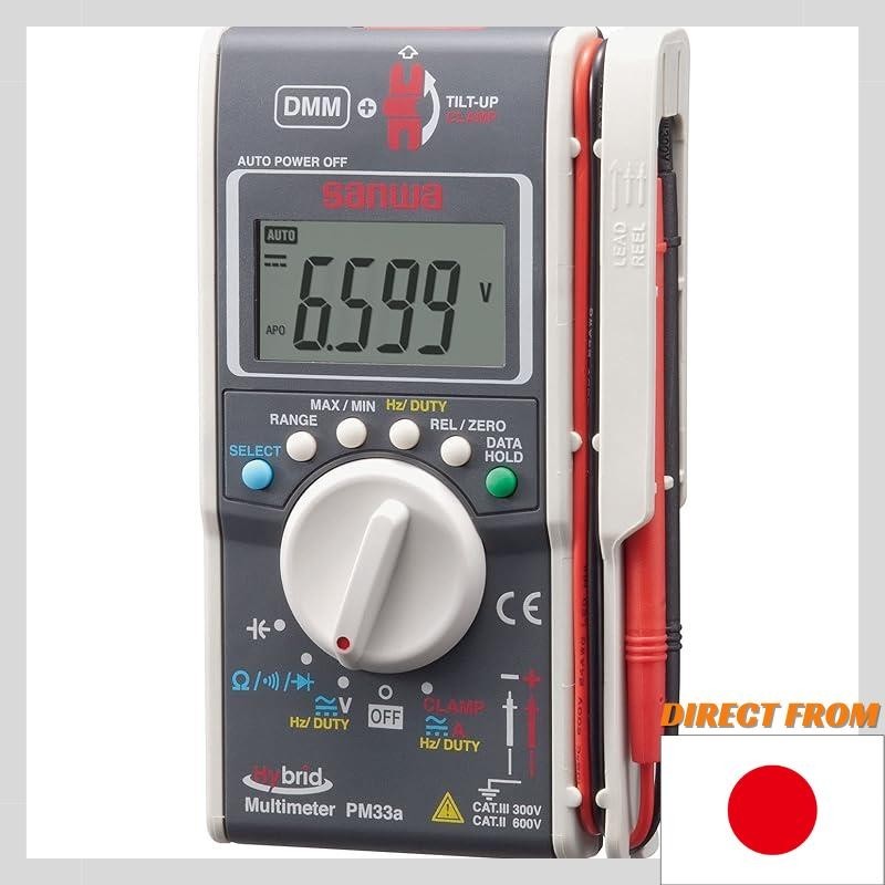 sanwa (sanwa Electric Instrument) Digital Multimeter + Clamp Meter Combination Machine (case included) PM33a/C