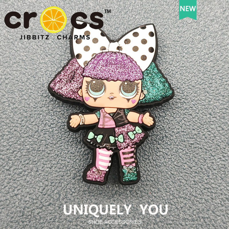 JIBBITZ cross charms ตัวติดรองเท้า สไตล์อเมริกัน2025 ตัวติดรองเท้า cross