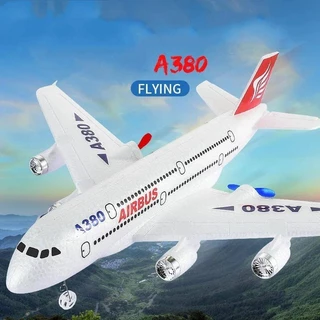 เครื่องบินบังคับวิทยุ Airbus A380 Fixed Wing โฟม EPP ของเล่นบินกลางแจ้ง ของขวัญสำหรับเด็กผู้ชาย