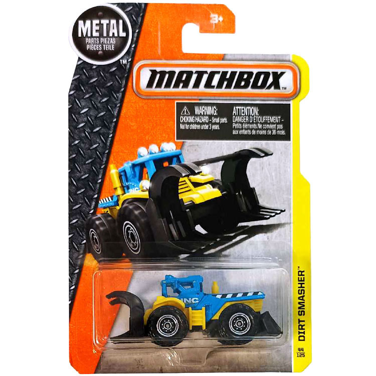2016 เบอร ์ 044 Matchbox Matchbox City Hero Little Dirt Smasher