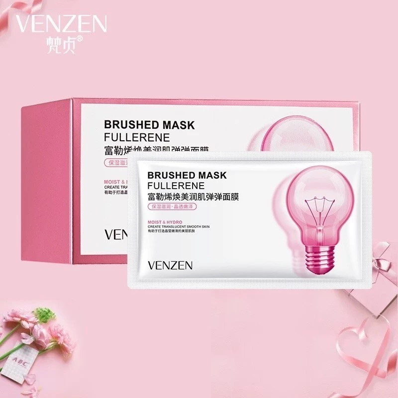 VC Mask แผ่นมาสก์หน้า สูตรวิตตามินซี เพื่อผิวสว่างกระจ่างใส เนียนนุ่ม ชุ่มชื้น ลดริ้วรอย ครีมมาร์คหน้า thumbnail 10