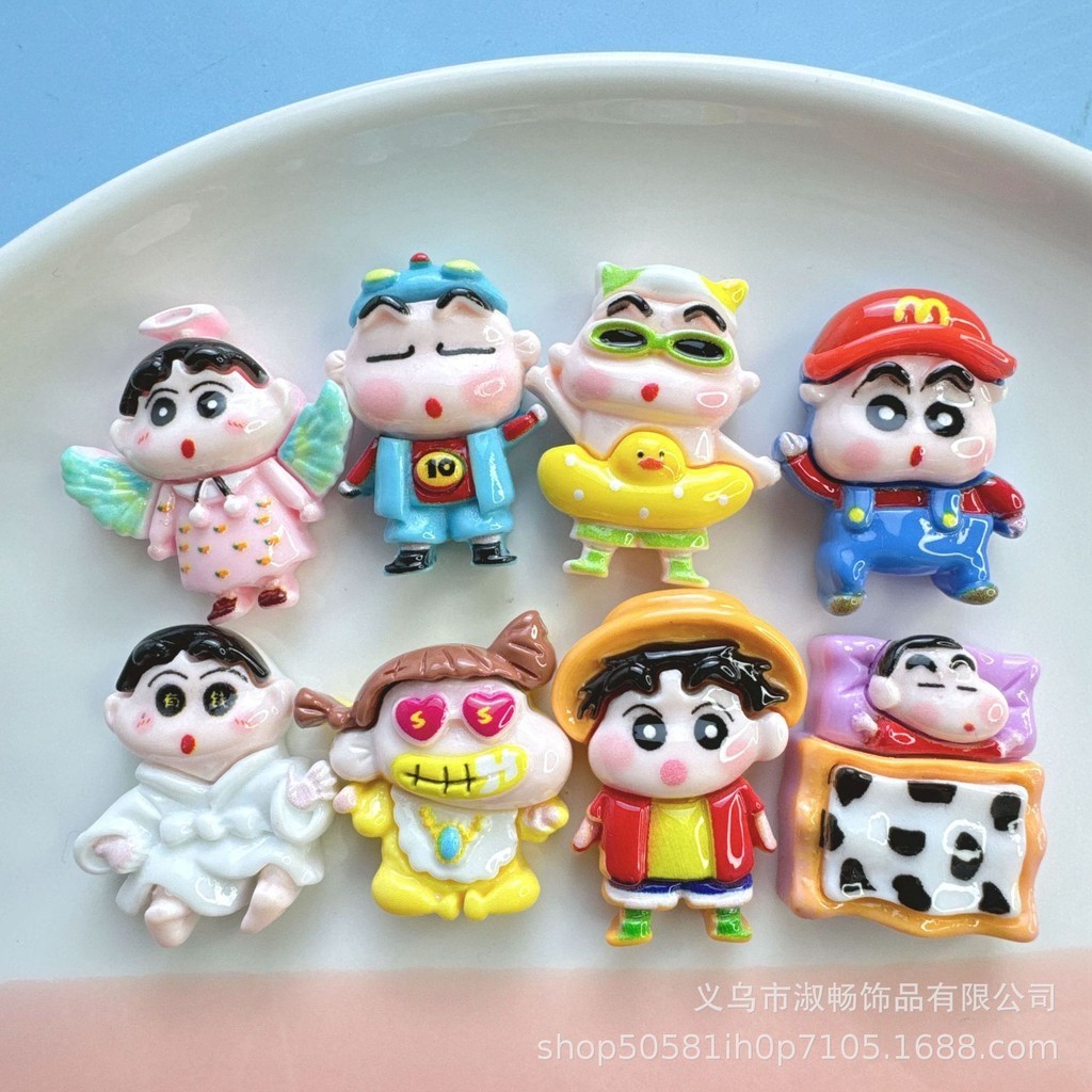 การ์ดขนาดเล็กน่ารักใหม่นางฟ้าเรซิ่นอุปกรณ์เสริมครีมกาวทําเองเคสโทรศัพท์อุปกรณ์ผมพวงกุญแจรองเท้าหัวเข็มขัดจี้สติกเกอร