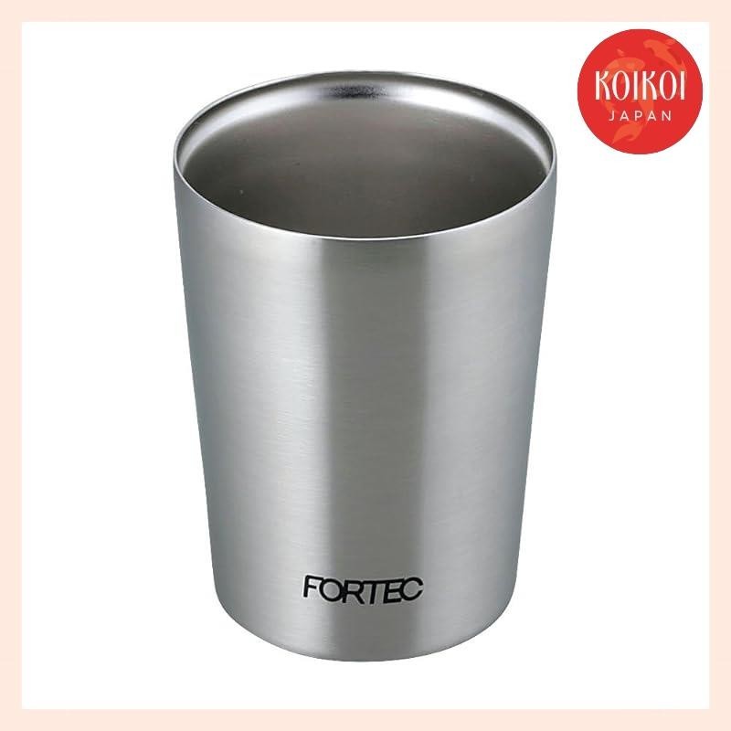 Wahei Freiz (Wahei Freiz) Stainless Tumbler Fortec 250ml Vacuum Insulated Structure, Hot and Cold Insulation RH-1319