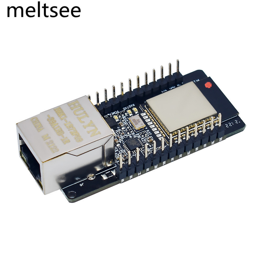 Wt32-eth01 ฝังตัวพอร ์ ตอนุกรมเครือข ่ ายอีเธอร ์ เน ็ ตบลูทูธ WIFI Combo Gateway MCU ESP32 โมดูลไร ้ สายบอร ์ ด