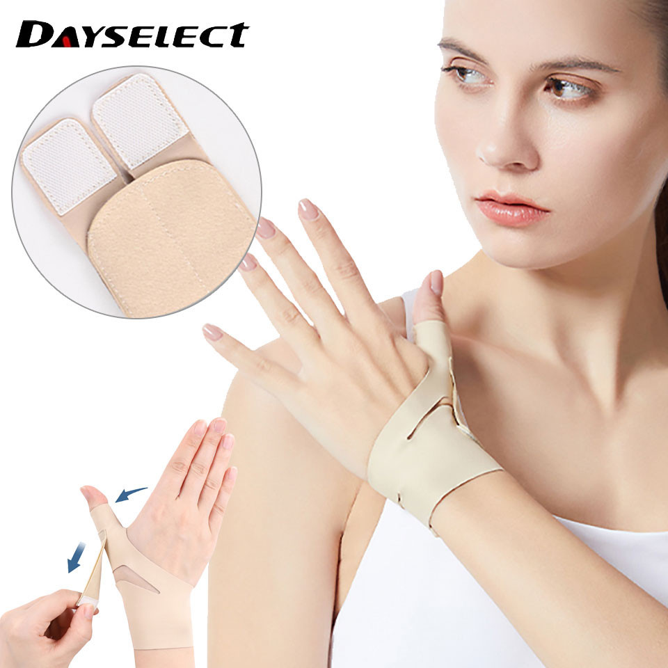 Dayseelect 1PCS ปรับ Breathable ข้อมือ Anti-slip Joint Sprain สายรัดข้อมือ Tenosynovitis เมาส์มือคงที่ Rehabilitation Orthosis Thumb Protector