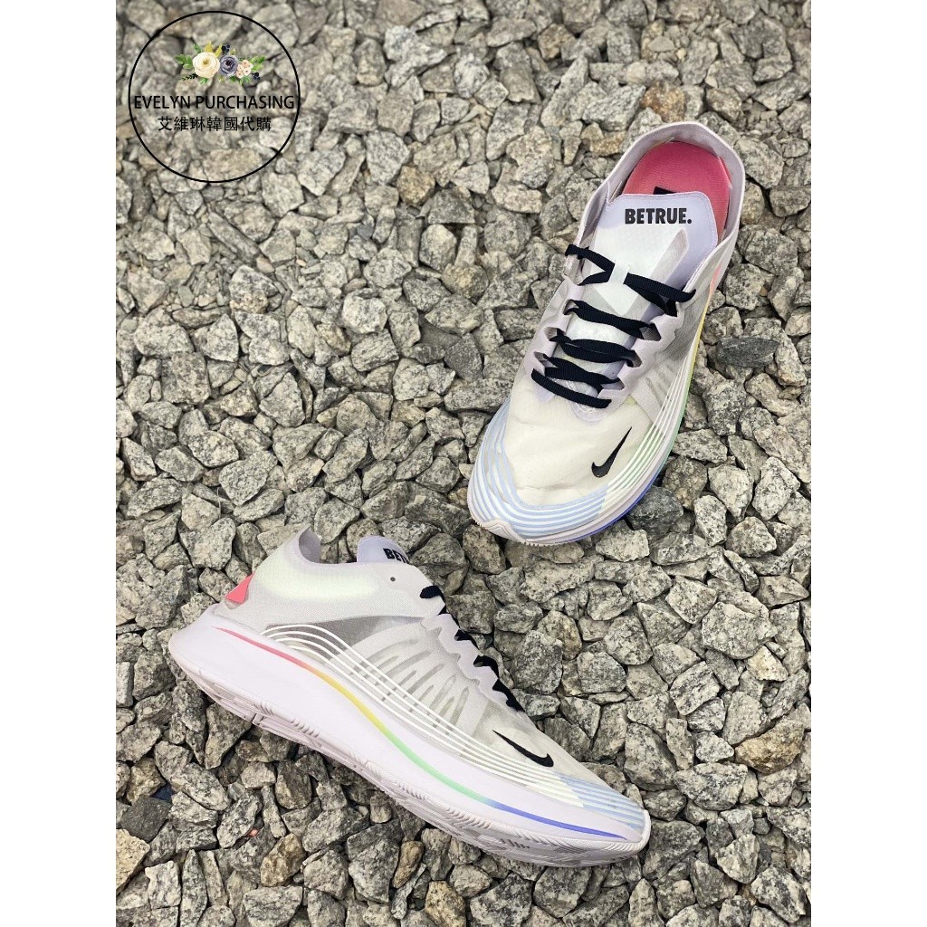 NK ZOOM FLY BETRUE Rainbow ถักเกย์ AR4348-105