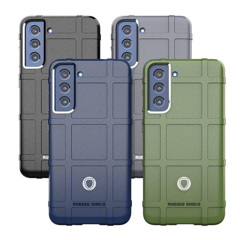 สําหรับ Samsung Galaxy S21 FE 5G Full Cover Hybrid Rugged Shield เคสเกราะกันกระแทก