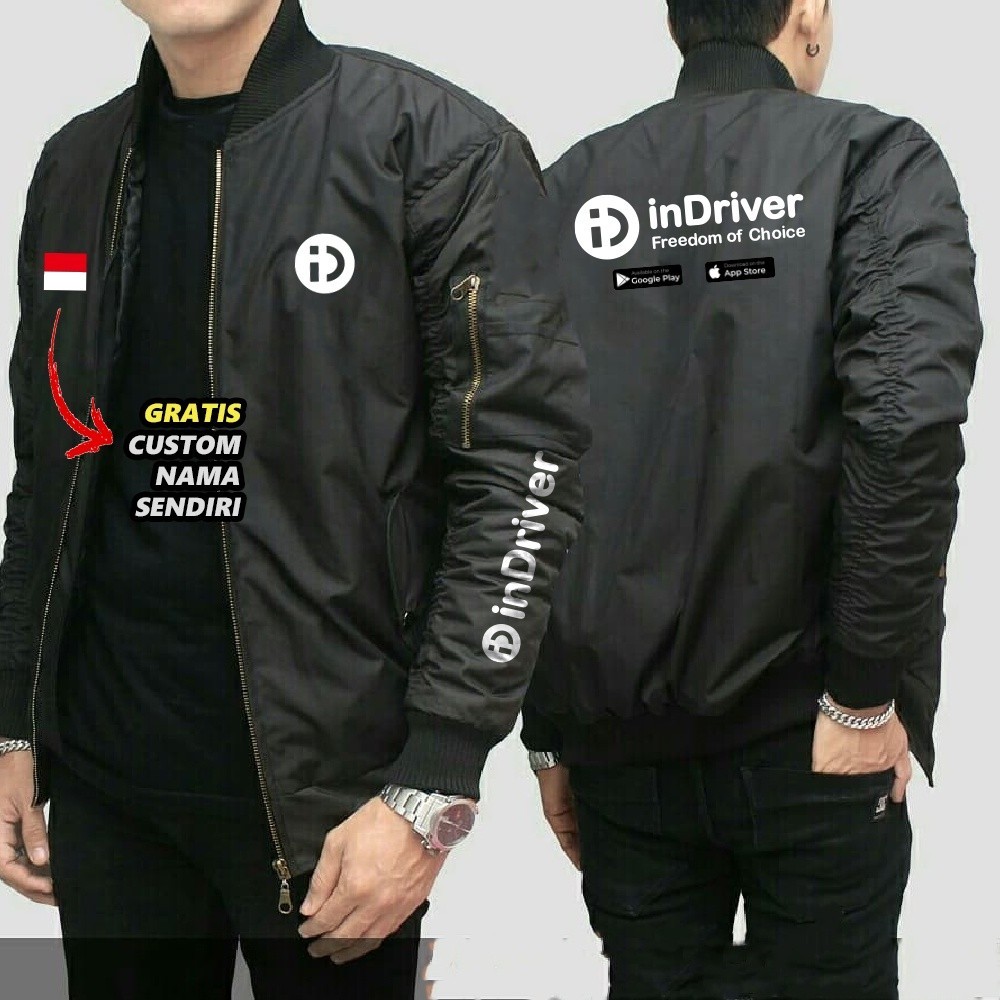 SP FOOD DRIVER JACKET / INDRIVER BOMBER MODEL REVERSIBLE READY SIZE L XL XXL