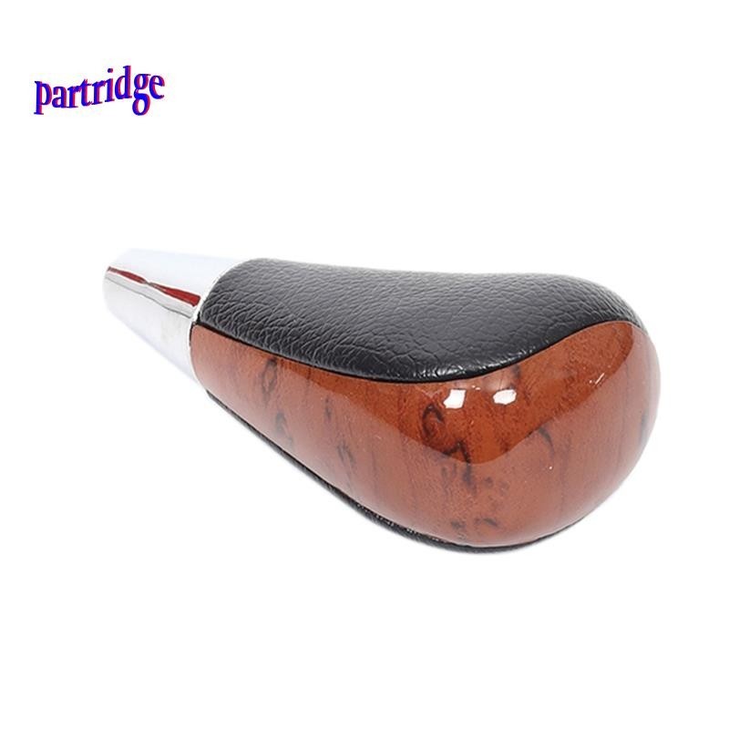 【partridge】ไม ้ Grain Car Gear Shift Knob สําหรับ / Fortuner Crown Land Cruiser Lever Shifter Stick