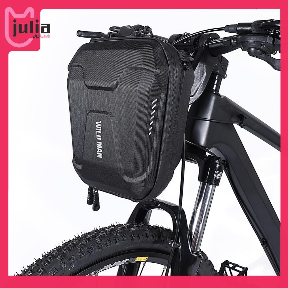[ Julia1.th ] WILD MAN MTB จักรยานแฮนด ์ หัวกระเป ๋ าสกู ๊ ตเตอร ์ ไฟฟ ้ ากระเป ๋ าโทรศัพท ์ กรณี