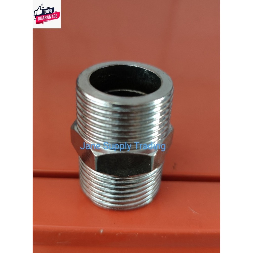นิปเปิ้ลสแตนเลส 304 ขนาด 1/2" ถึง 2" NIPPLE STAINLESS