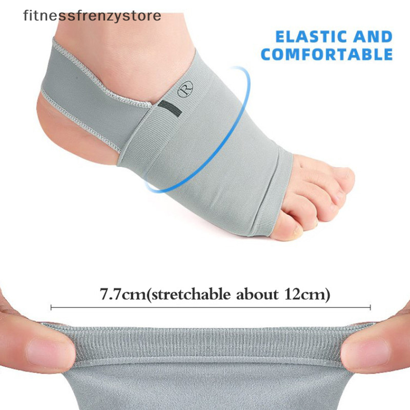[Fitnessfrenzystore ] 1 คู ่ แขนสนับสนุน Plantar Fasciitis Heel Spurs Strap Foot Care Insoles [th ]