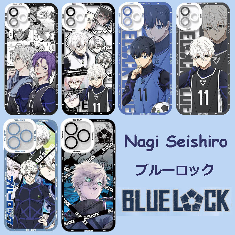 การ์ตูนญี่ปุ่น BLUE LOCK Nagi Seishiro Clear Soft เคสโทรศัพท์สําหรับ VIVO Y02 Y02T Y03 Y22 Y22S Y75 Y76 V30E V21 V21E V23 V23E V25 Pro V27 V27 V29E Eyes ฝาครอบกรณี