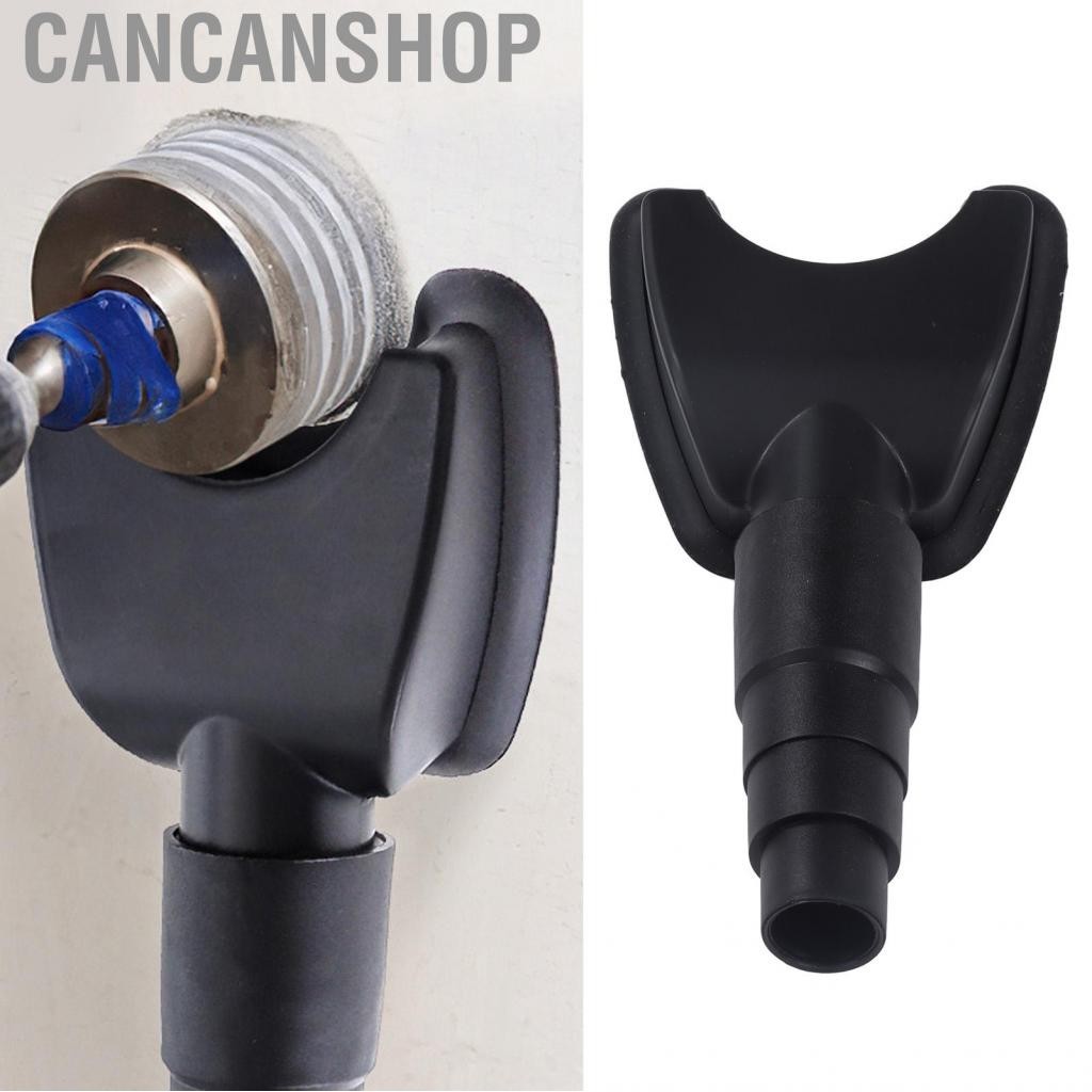Cancanshop Hands Free Dust Collectors Rubber Hole Saw Bowl For Hose Vacuum Cleaner❀