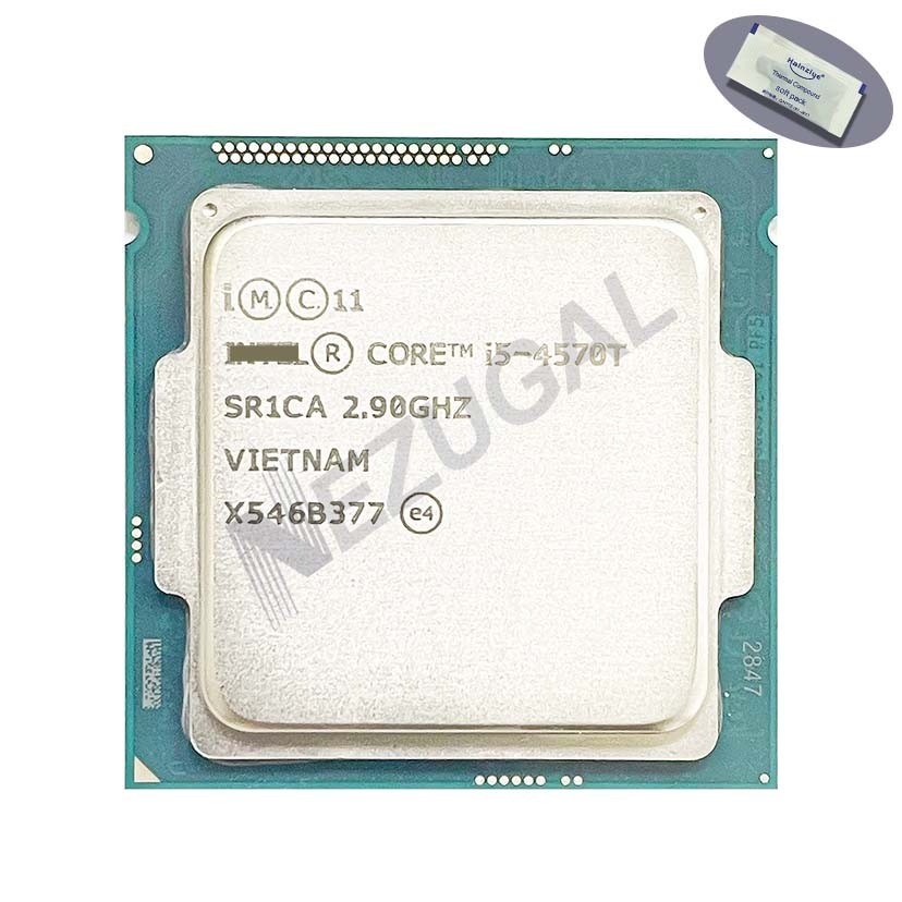 I5-4570T I5 4570T SR14R SR1CA 2.90 สูงสุด 3.60 Ghz Dual Core 4M 35W LGA1150 โปรเซสเซอร์ CPU