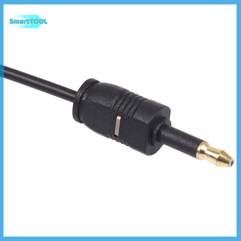 Utzn > 1.96Ft Toslink Male to Mini Plug 3.5 มม.ชายดิจิตอล Optical SPDIF Audio Cable ใหม ่