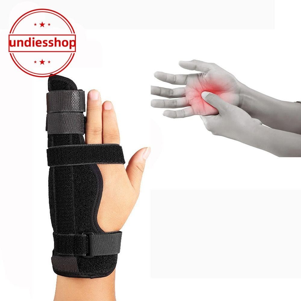 Undyshop Metacarpal Splint Brace, Fixed Immedia Relie Finger Brace, Fracture Splint Support Protector ปรับ Splint Left/Right Hand