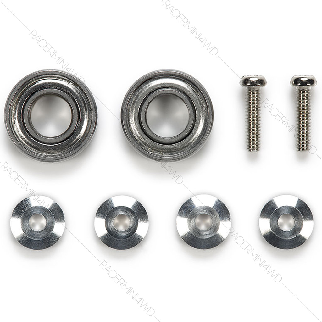 TAMIYA 15345 GP.345 11mm Ball Bearings (2pcs.) โรลเลอร์มินิโฟร์วีลทามิย่าแท้