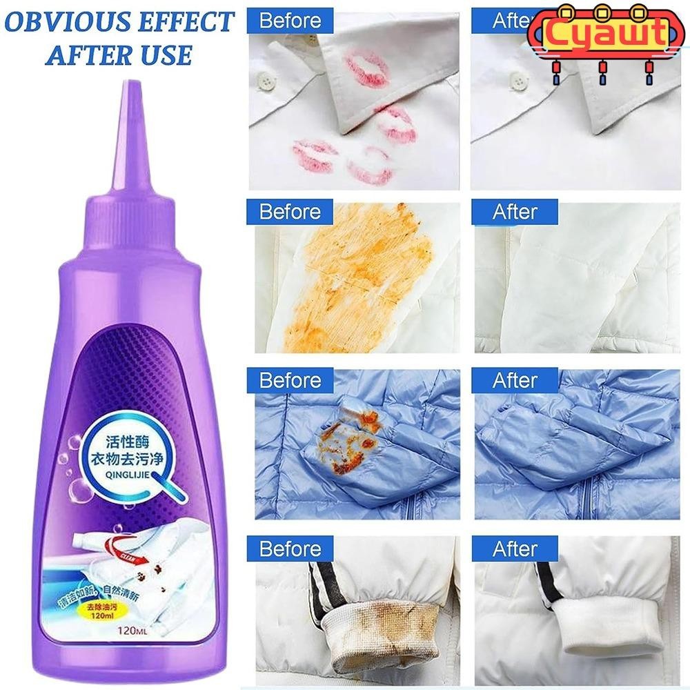 Cyawt Active Enzyme น้ํายาซักผ้า, ตัวแทนทําความสะอาด Bra น้ํายาซักผ้า, อุปกรณ์ทําความสะอาดแบบพกพากางเกงชุดชั้นในน้ํายาทําความสะอาดคราบเสื้อผ้า