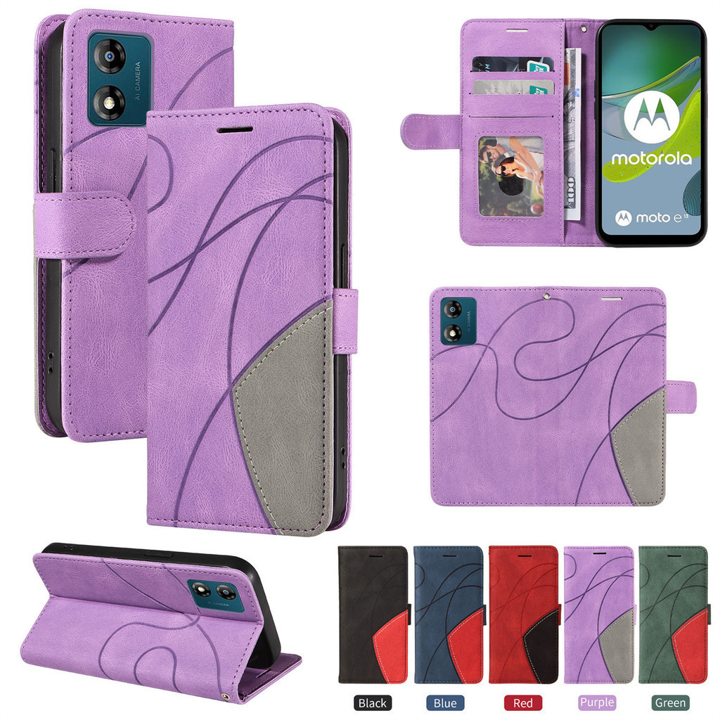 กรณีพลิกสําหรับ Motorola Moto E13 E20 E30 E40 E22 E22i E32 E32s E7 E7i Power G10 G20 G30 G31 4G G51 