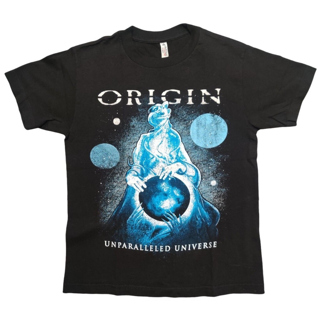 Origin Unparalleled Universe Summer Tour 2017 เสื้อยืดผู้ใหญ่โลหะความตายขนาดเล็ก
