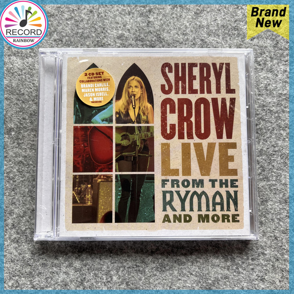 Sheryl Crow Live From The Ryman And More CD Album [ปิดผนึก] IP0488 ใหม่เอี่ยม